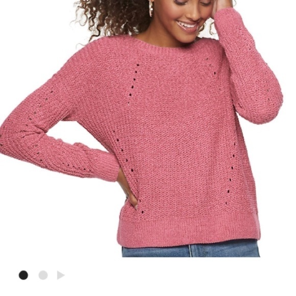 So Matte Chenill pullover sweater XXL mai mauve - Picture 2 of 12